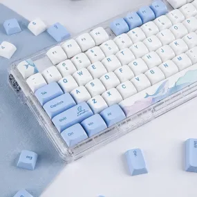 133Keys Ocean Whale Theme KEYCAPS (No Keyboard)