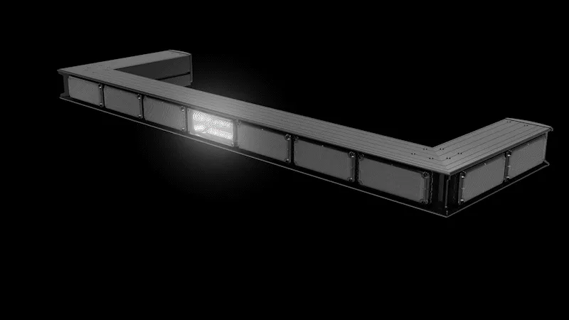55" 937 Revolution LED Lightbar w/ Emitter - Night Blaze Edition™