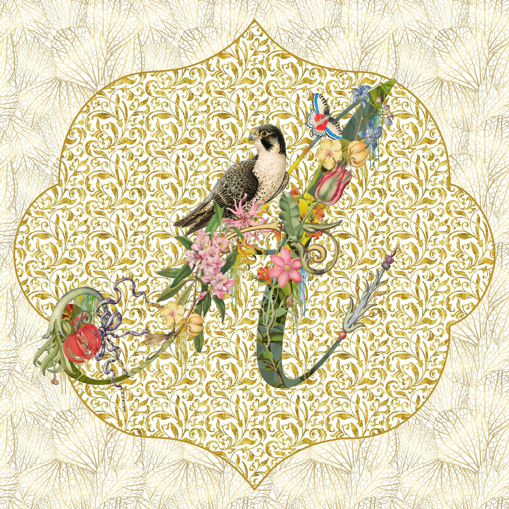 a deco gold - Area Rug 30x45