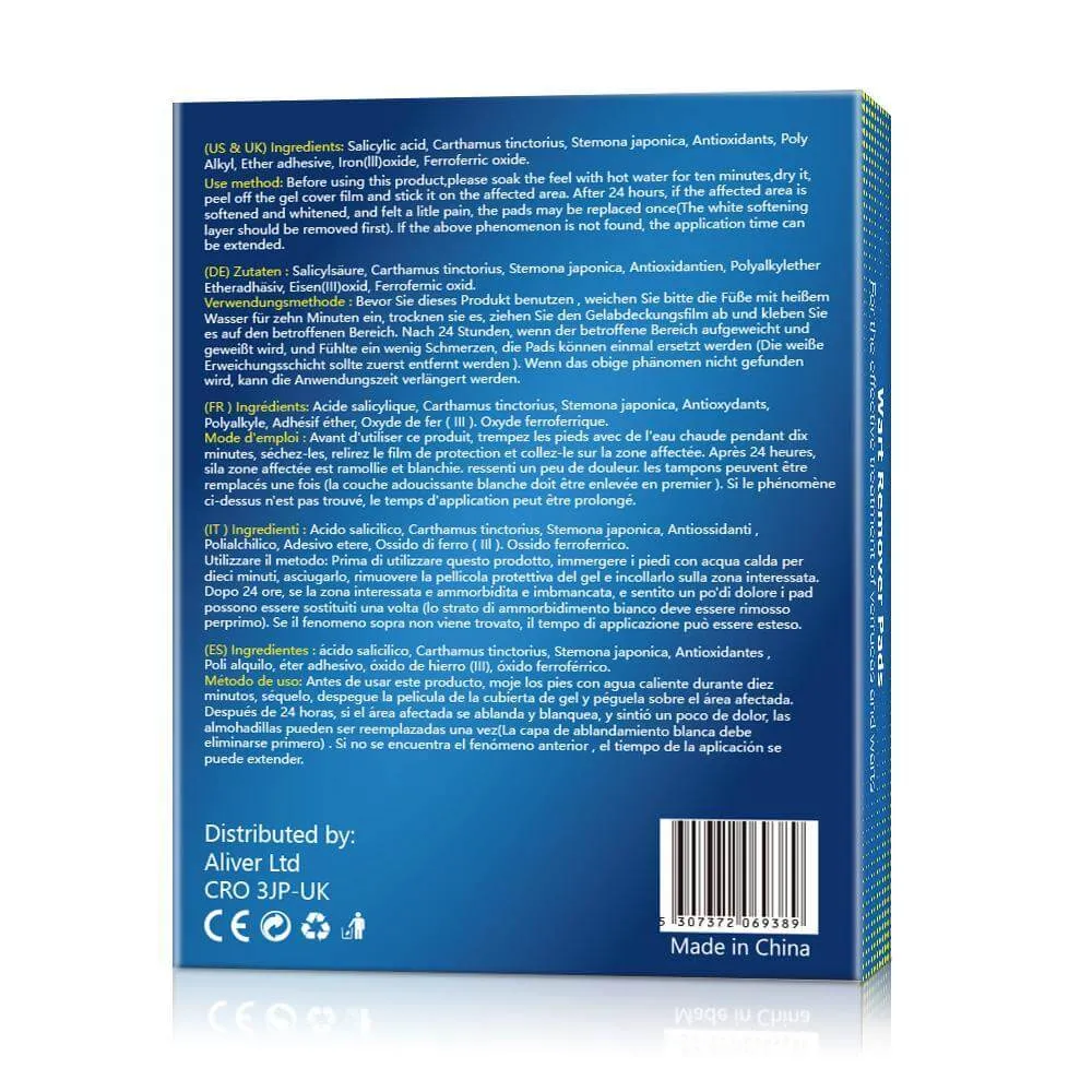 Aliver Wart Remover Pads-Treat Your Wart at Home