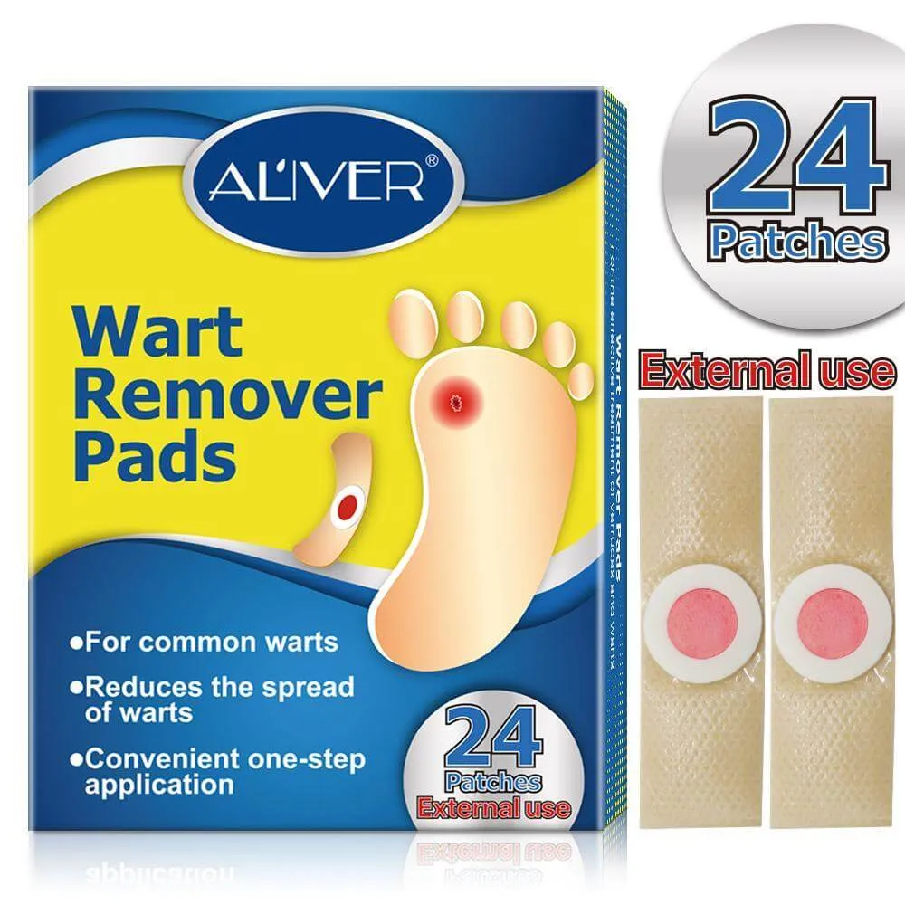 Aliver Wart Remover Pads-Treat Your Wart at Home