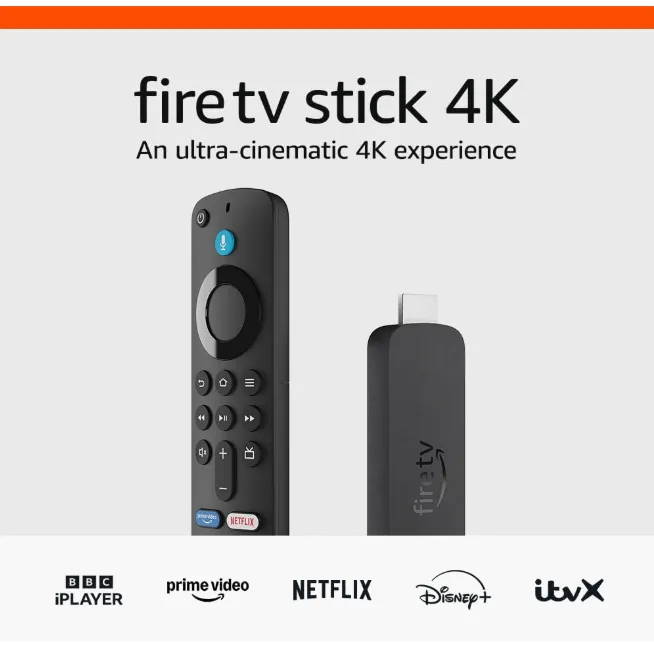 Amazon Fire TV Stick 4K streaming device (Newest gen)