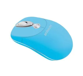 Anitech A521 Optical Wired Mouse (Blue)
