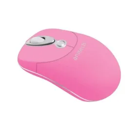 Anitech A521 Optical Wired Mouse (Pink)