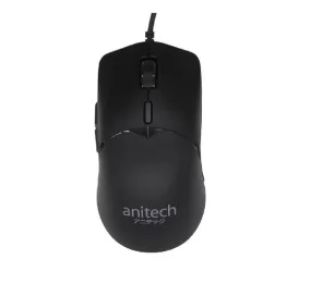 Anitech A550 Wired Mouse (Black)