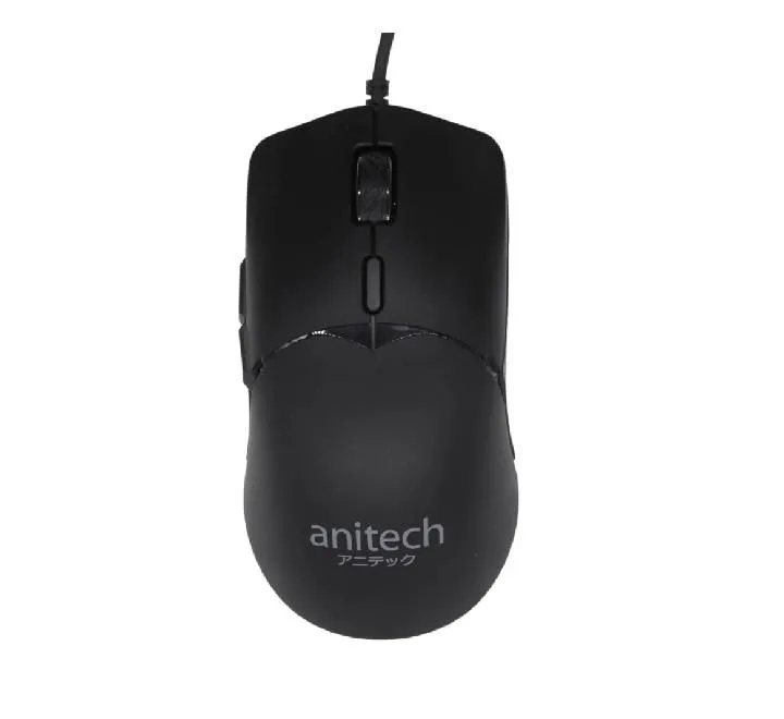 Anitech A550 Wired Mouse (Black)