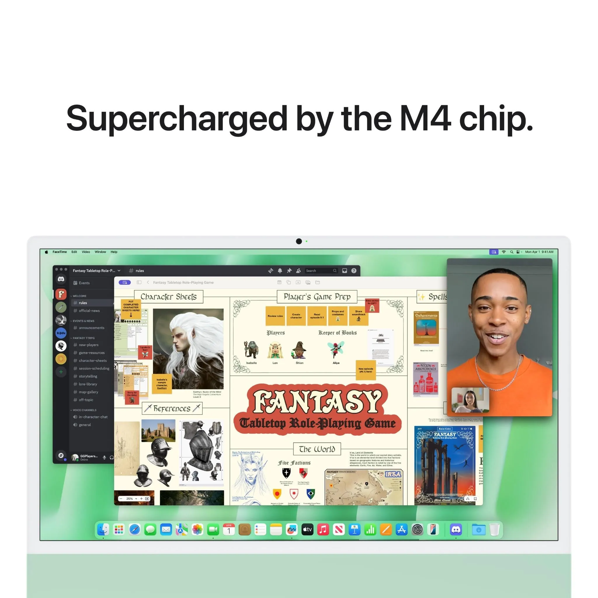 Apple iMac with Retina 4.5K Display 24-inch, M4 Chip 10-core 512GB/24GB (Green)[2024]