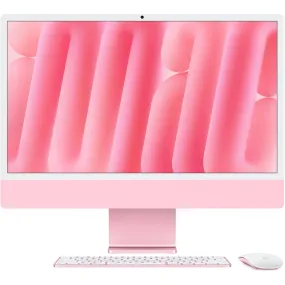 Apple iMac with Retina 4.5K Display 24-inch, M4 Chip 8-core 256GB (Pink)[2024]