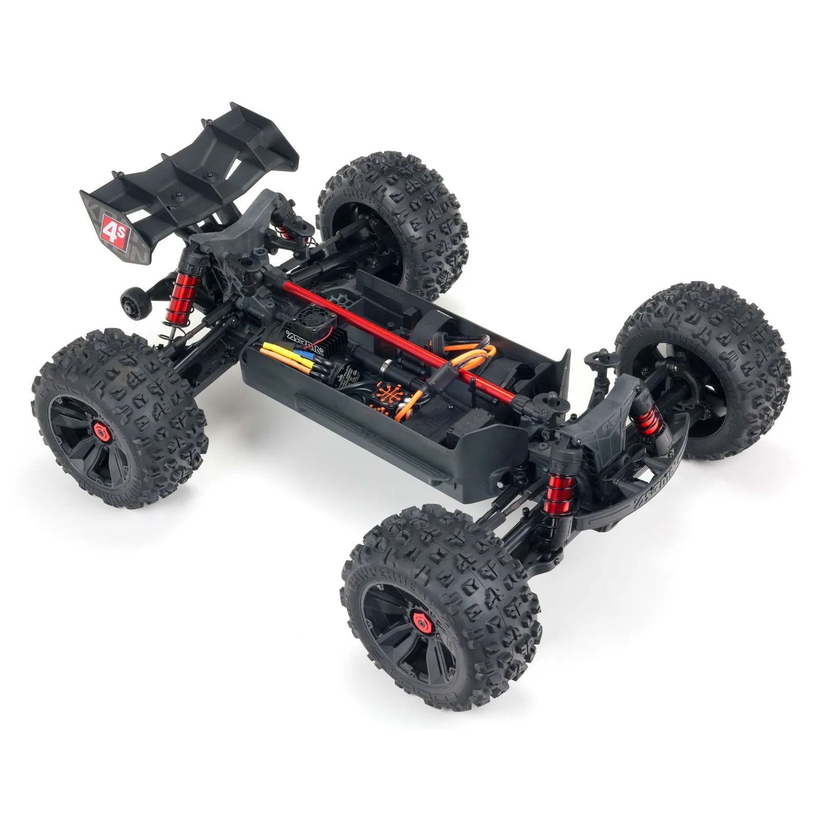 Arrma Kraton V2 4X4 BLX 4S RC Monster Truck Teal/Black ARA4408V2T1