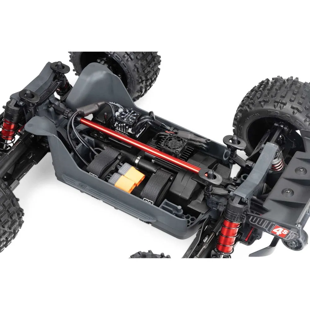 Arrma Outcast V2 4X4 BLX 4S RC Stunt Truck Red ARA4410V2T4