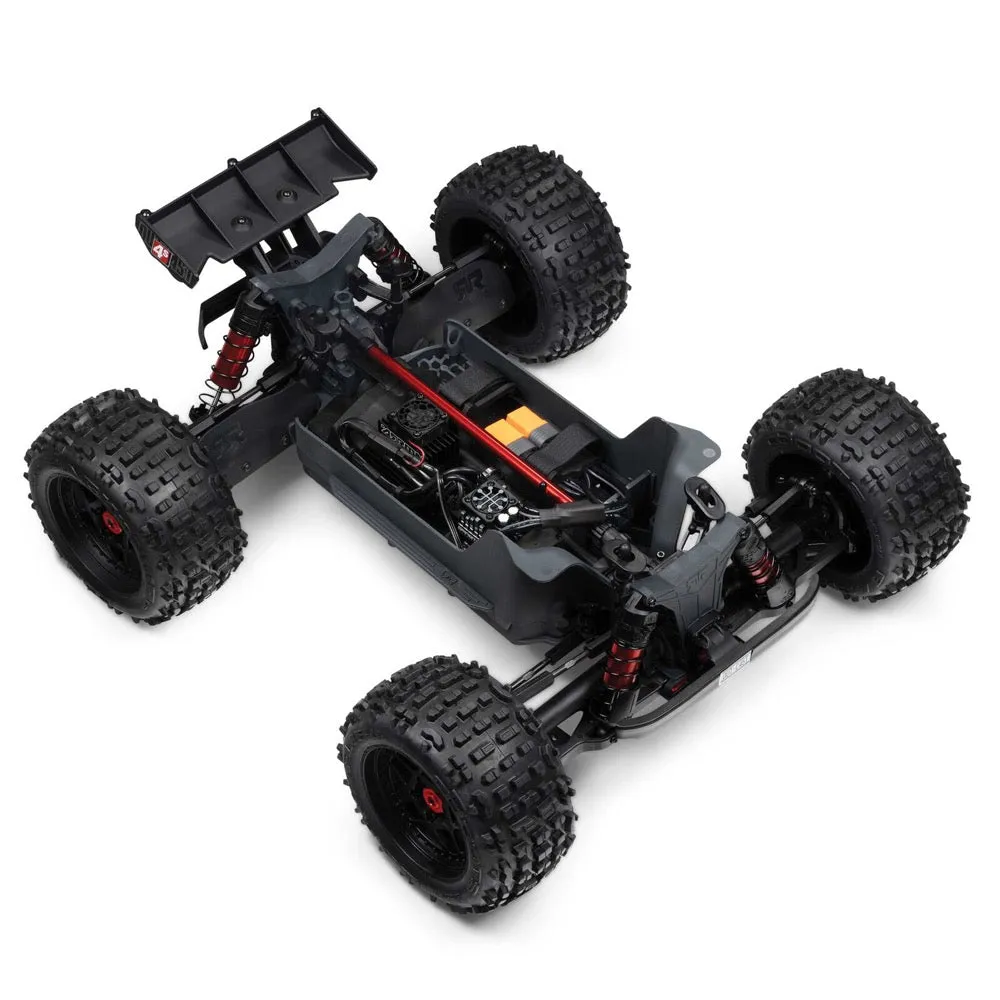 Arrma Outcast V2 4X4 BLX 4S RC Stunt Truck Red ARA4410V2T4