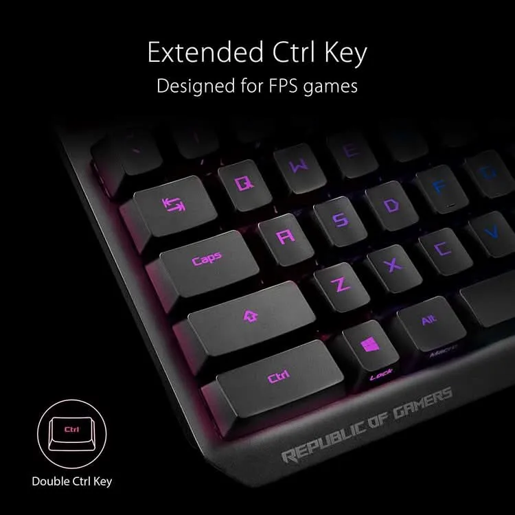 ASUS ROG STRIX SCOPE RX MECHANICAL GAMING KEYBOARD