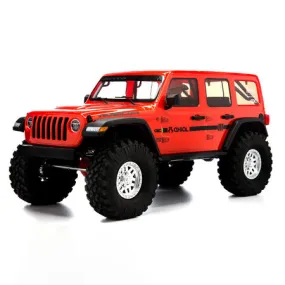AXI03003T2 1/10 SCX10 III Jeep JLU Wrangler with Portals RTR, Orange