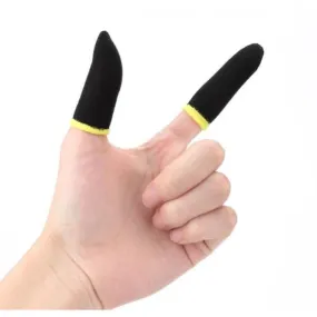 Black A 2pcs Finger Cover Breathable Game Controller Finger Sleeve
