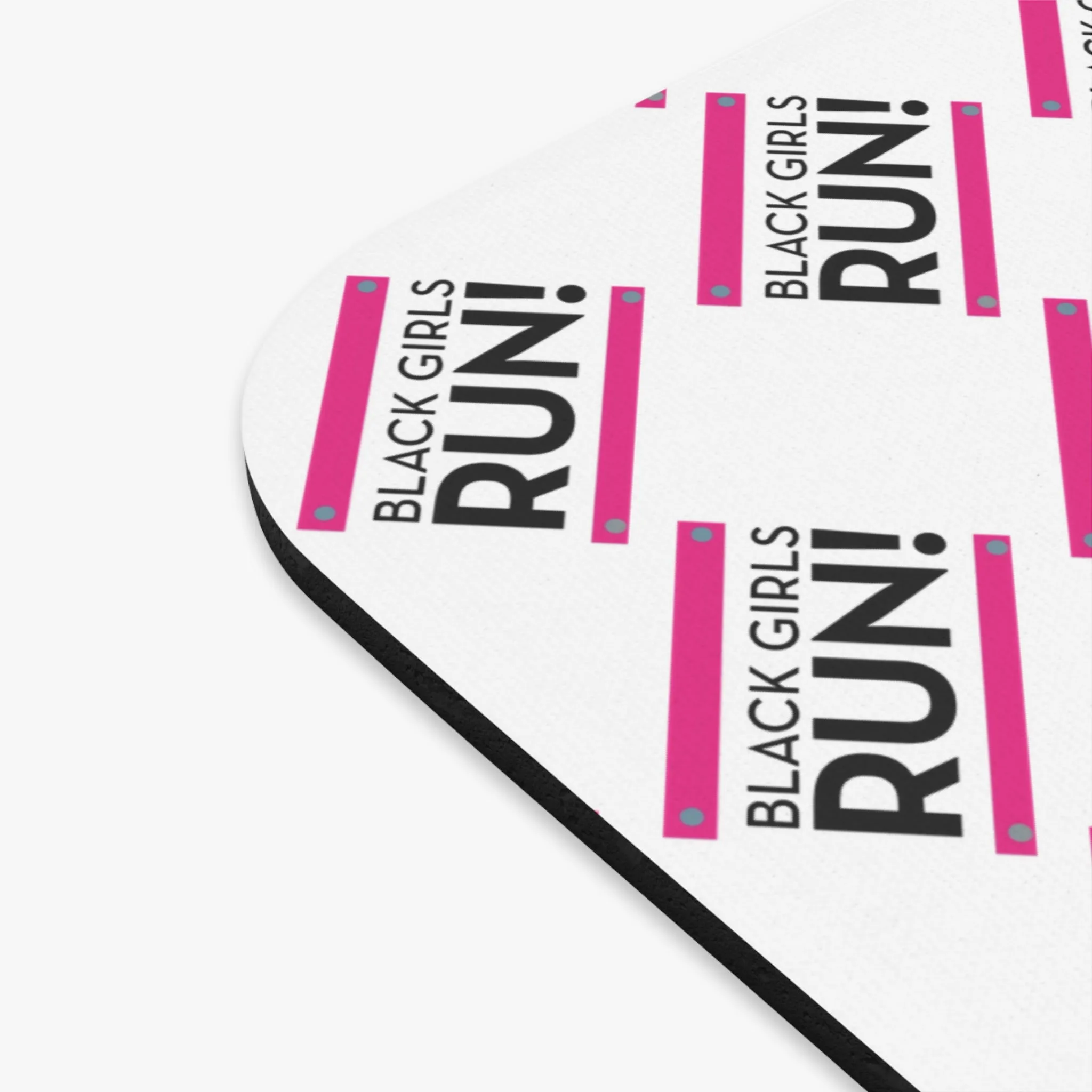 Black Girls Run Mouse Pad (Rectangle)