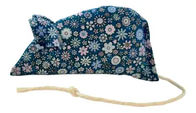 Blooms on Blue Catnip Mouse