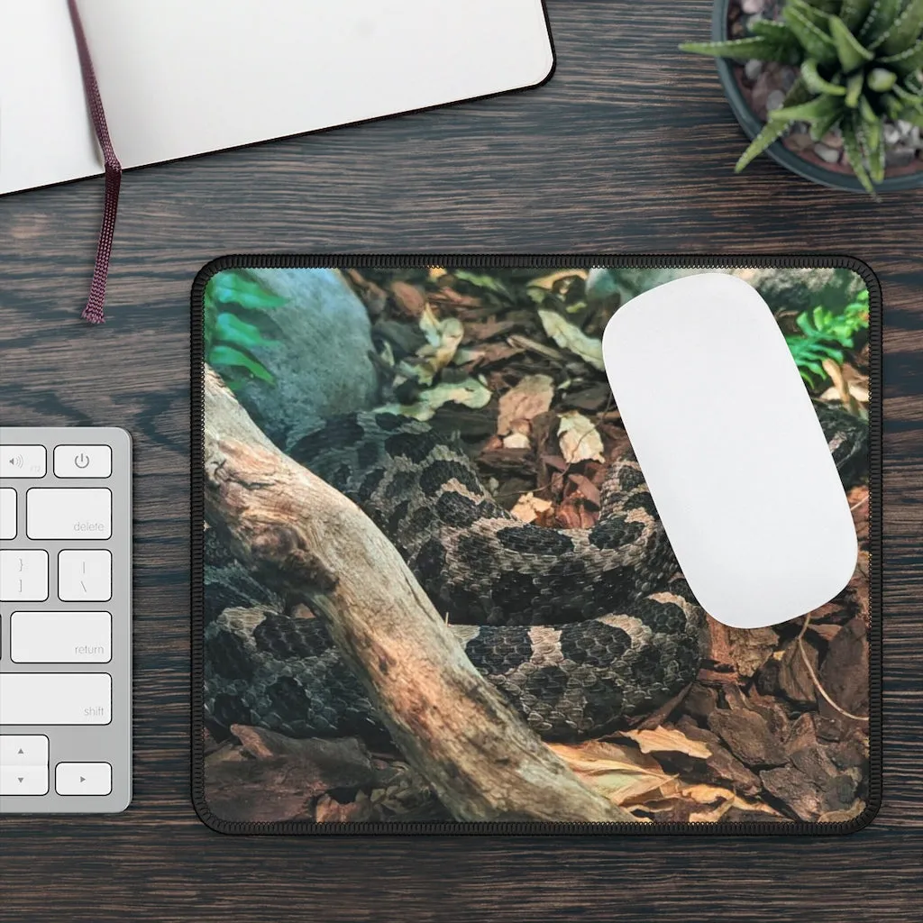 Brown Black Snake Gaming Mouse Pad