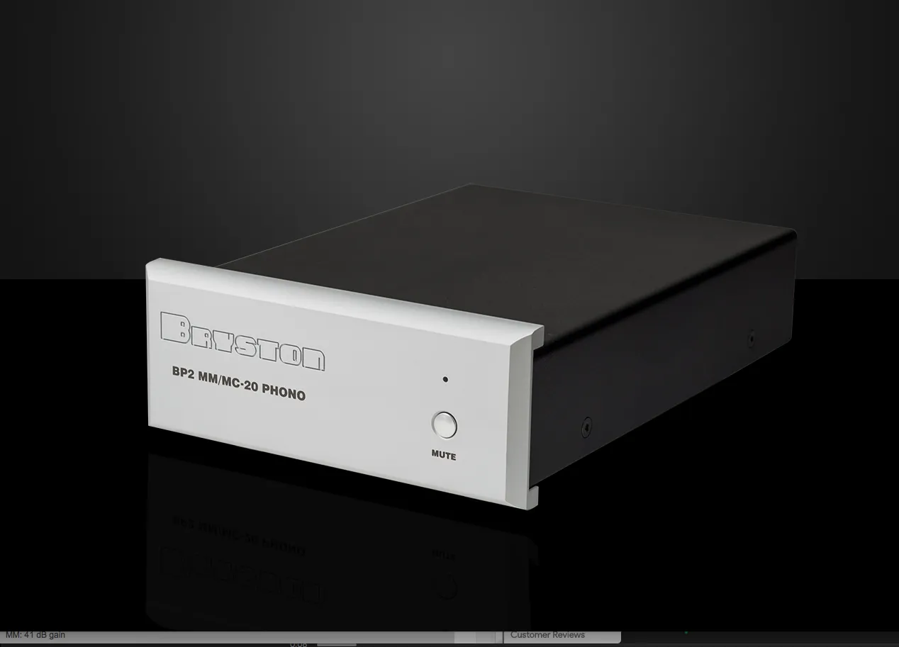 Bryston BP-2 Moving Magnet and Moving Coil Phono Stage