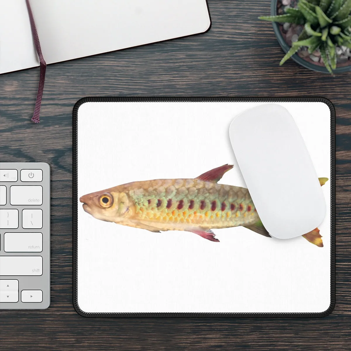 Colorful Fish Gaming Mouse Pad