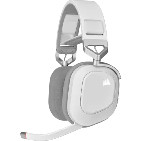 Corsair HS80 RGB Gaming Wireless Headset, White