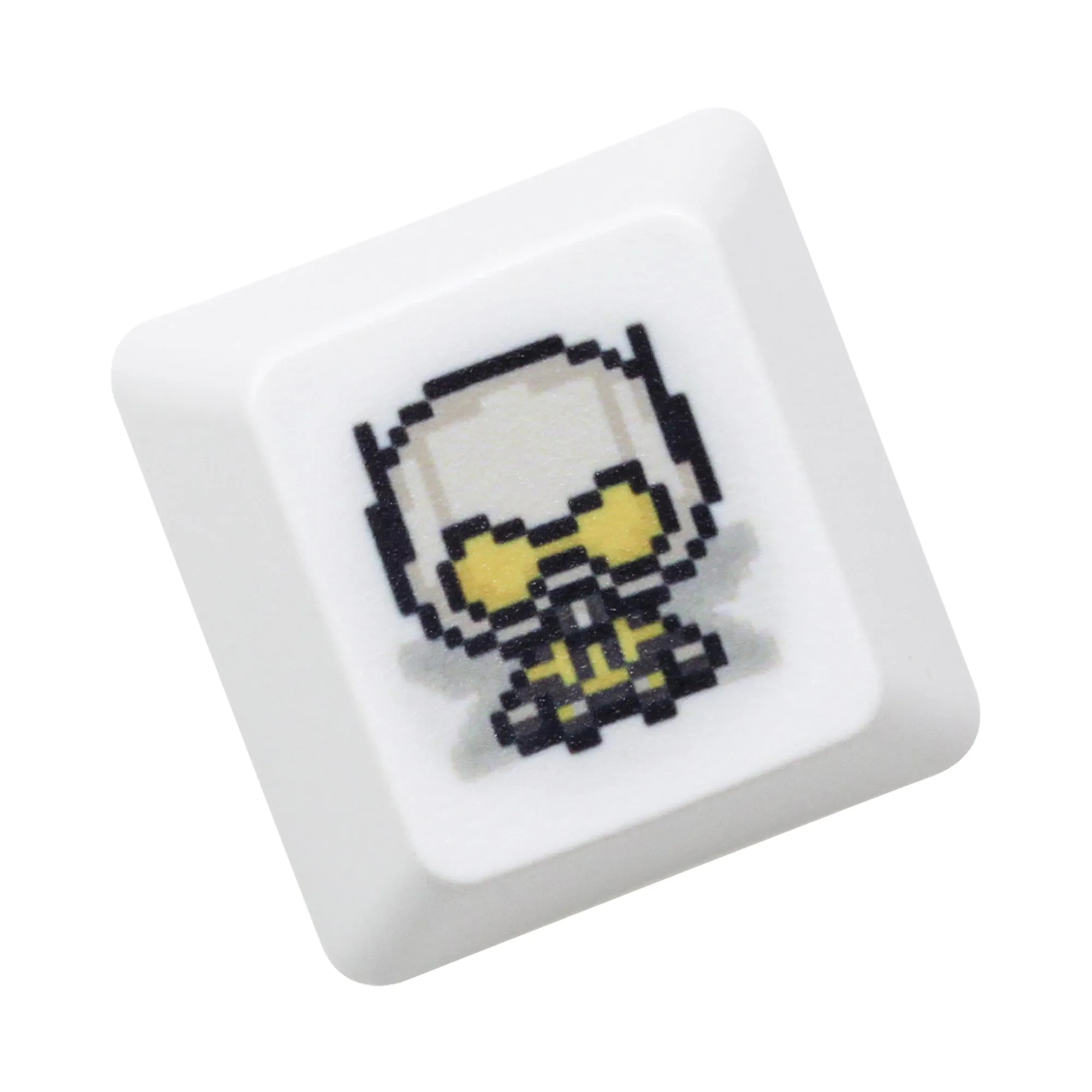 Cute little Hero Keycap Meme Keycap Dye Subbed keycaps for mx stem Gaming Mechanical Keyboards Funny OEM Profile ESC Keycap Only