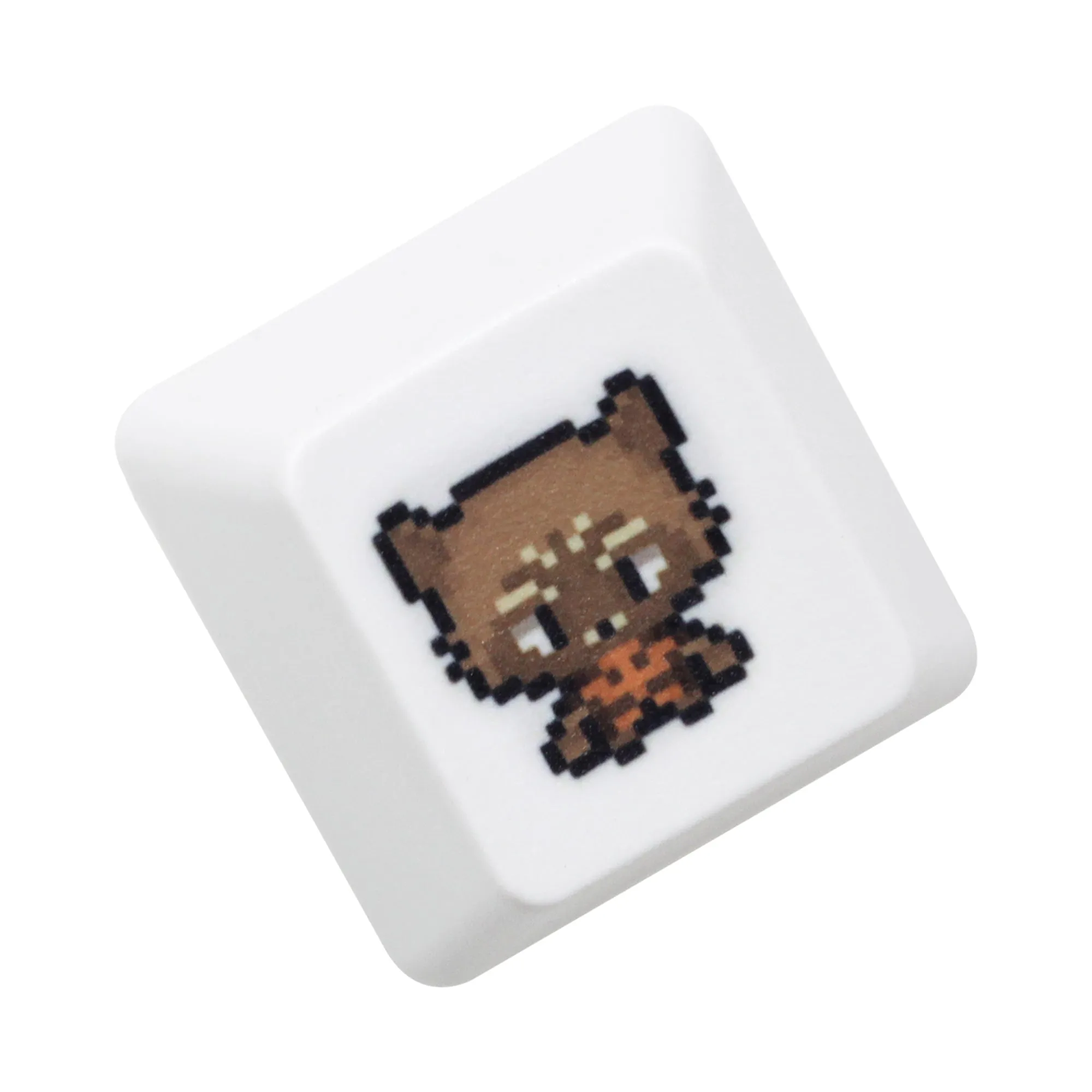 Cute little Hero Keycap Meme Keycap Dye Subbed keycaps for mx stem Gaming Mechanical Keyboards Funny OEM Profile ESC Keycap Only
