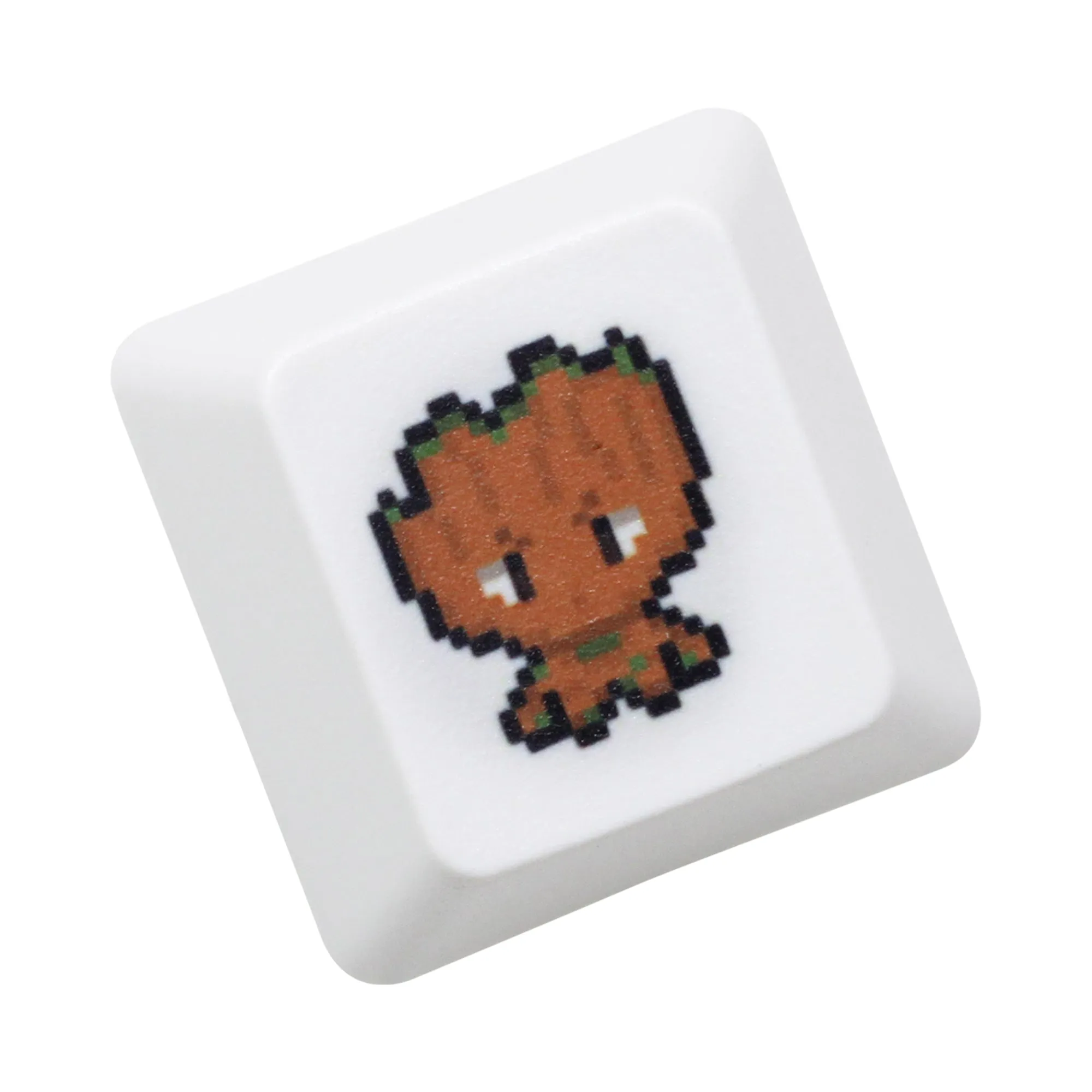 Cute little Hero Keycap Meme Keycap Dye Subbed keycaps for mx stem Gaming Mechanical Keyboards Funny OEM Profile ESC Keycap Only