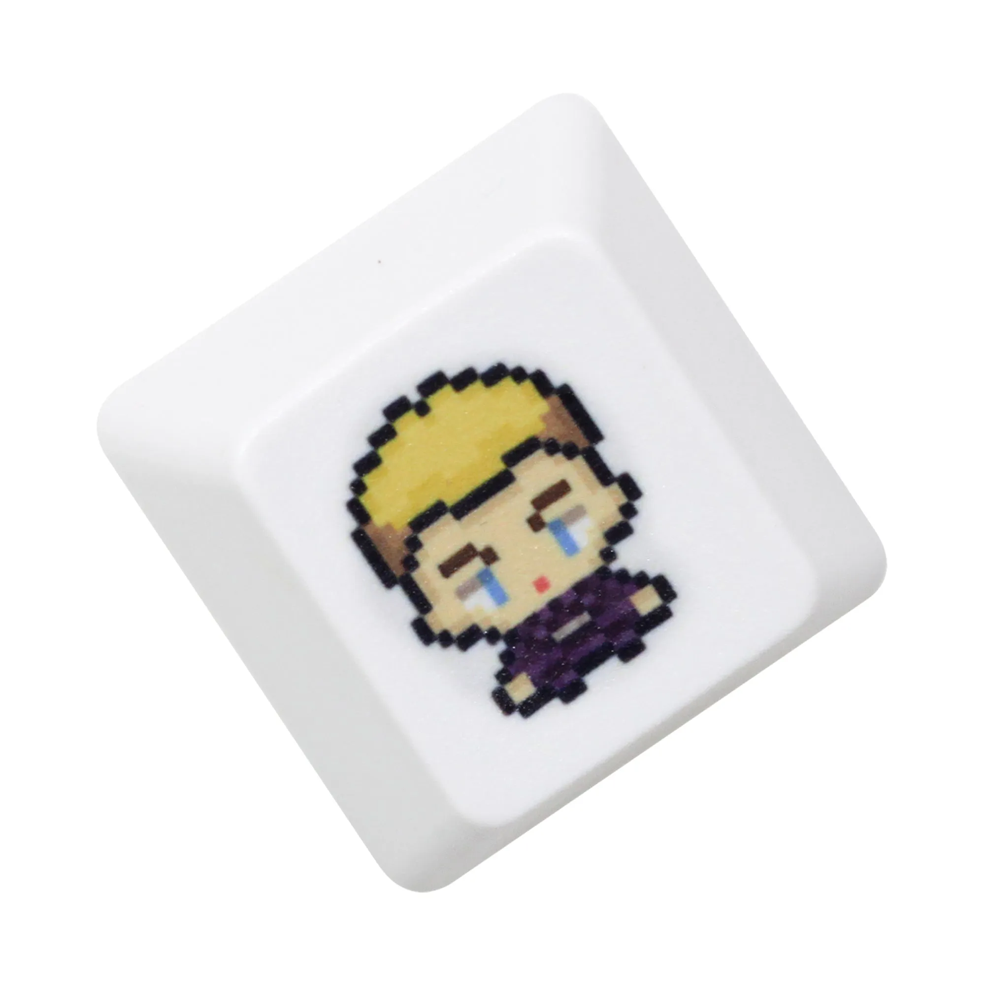 Cute little Hero Keycap Meme Keycap Dye Subbed keycaps for mx stem Gaming Mechanical Keyboards Funny OEM Profile ESC Keycap Only