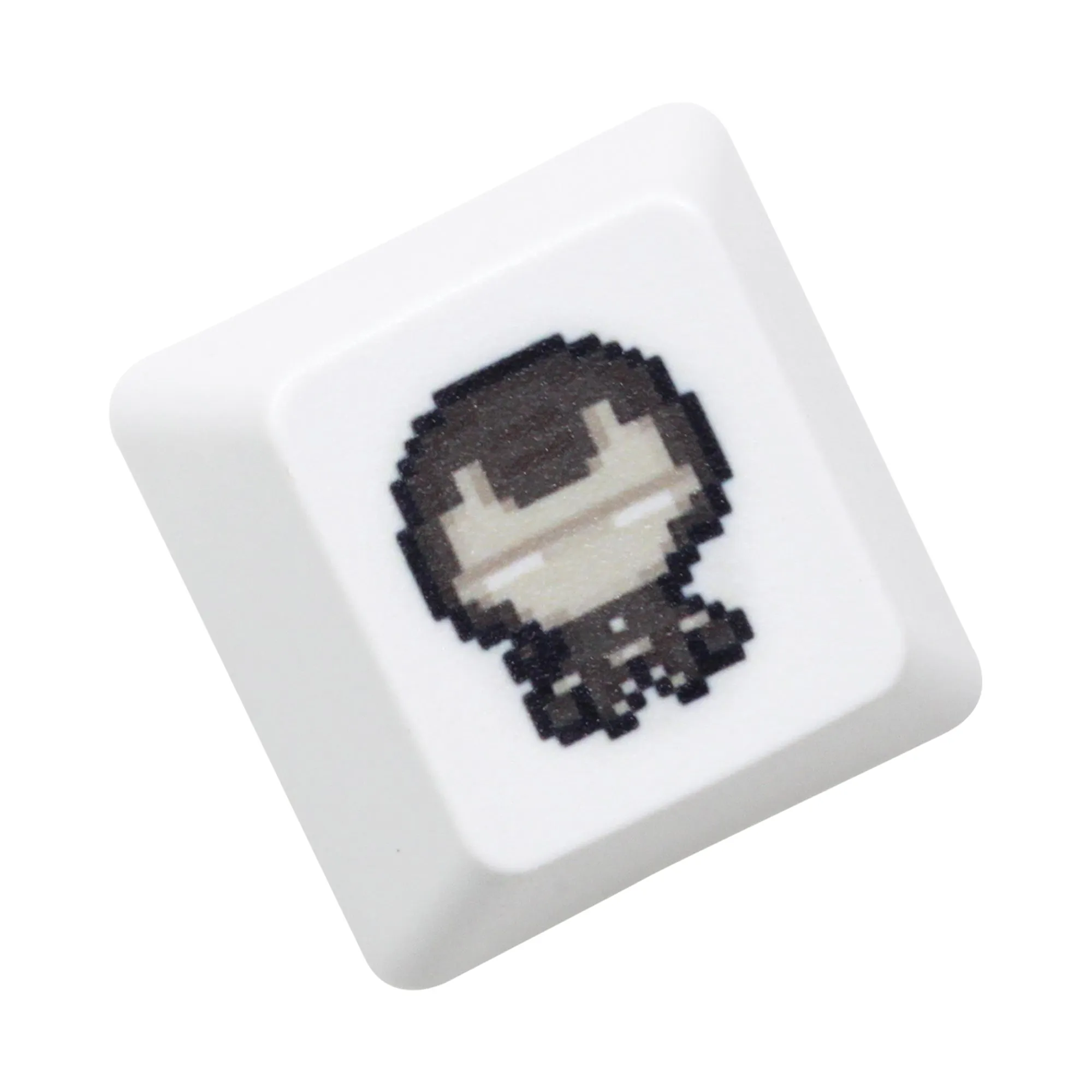 Cute little Hero Keycap Meme Keycap Dye Subbed keycaps for mx stem Gaming Mechanical Keyboards Funny OEM Profile ESC Keycap Only