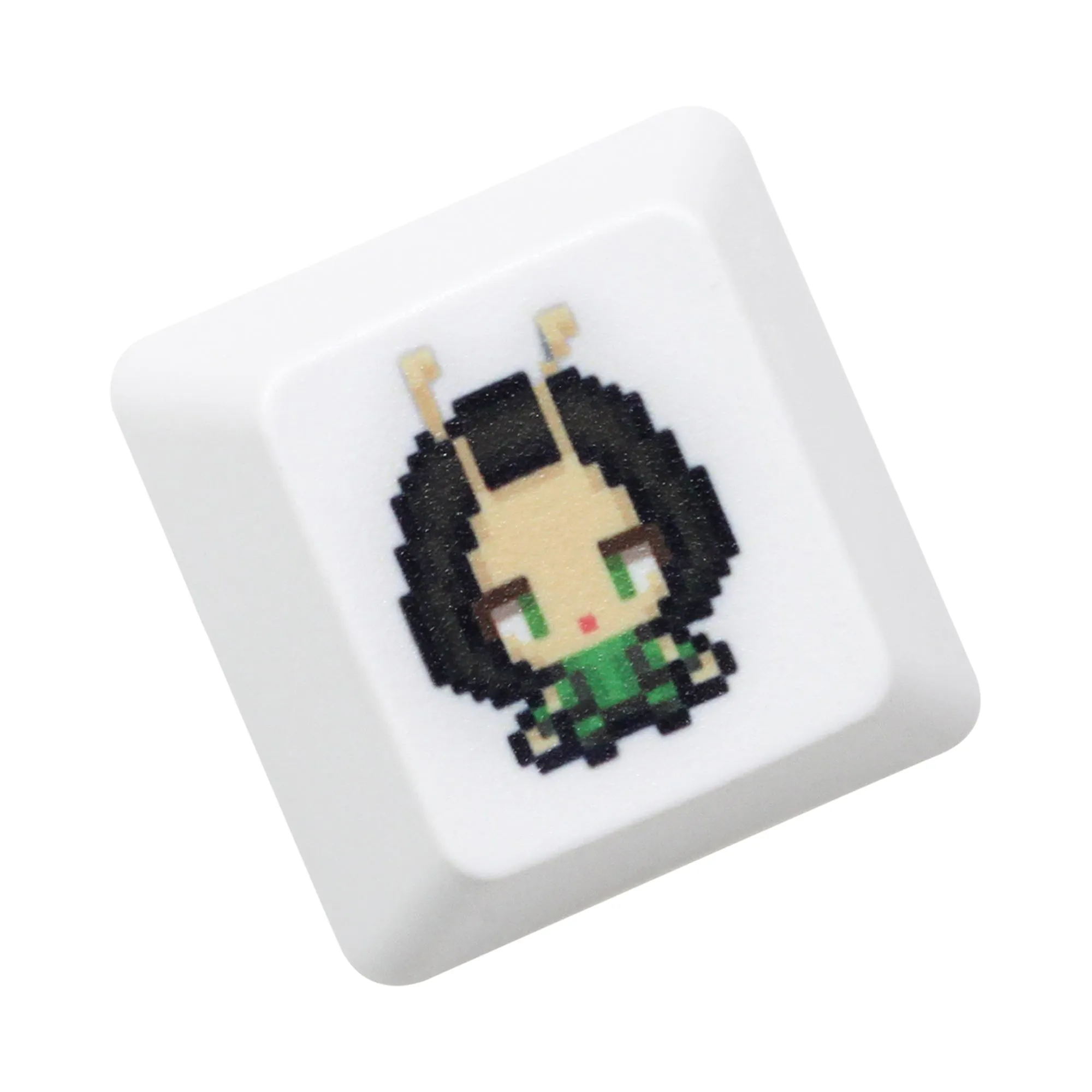 Cute little Hero Keycap Meme Keycap Dye Subbed keycaps for mx stem Gaming Mechanical Keyboards Funny OEM Profile ESC Keycap Only