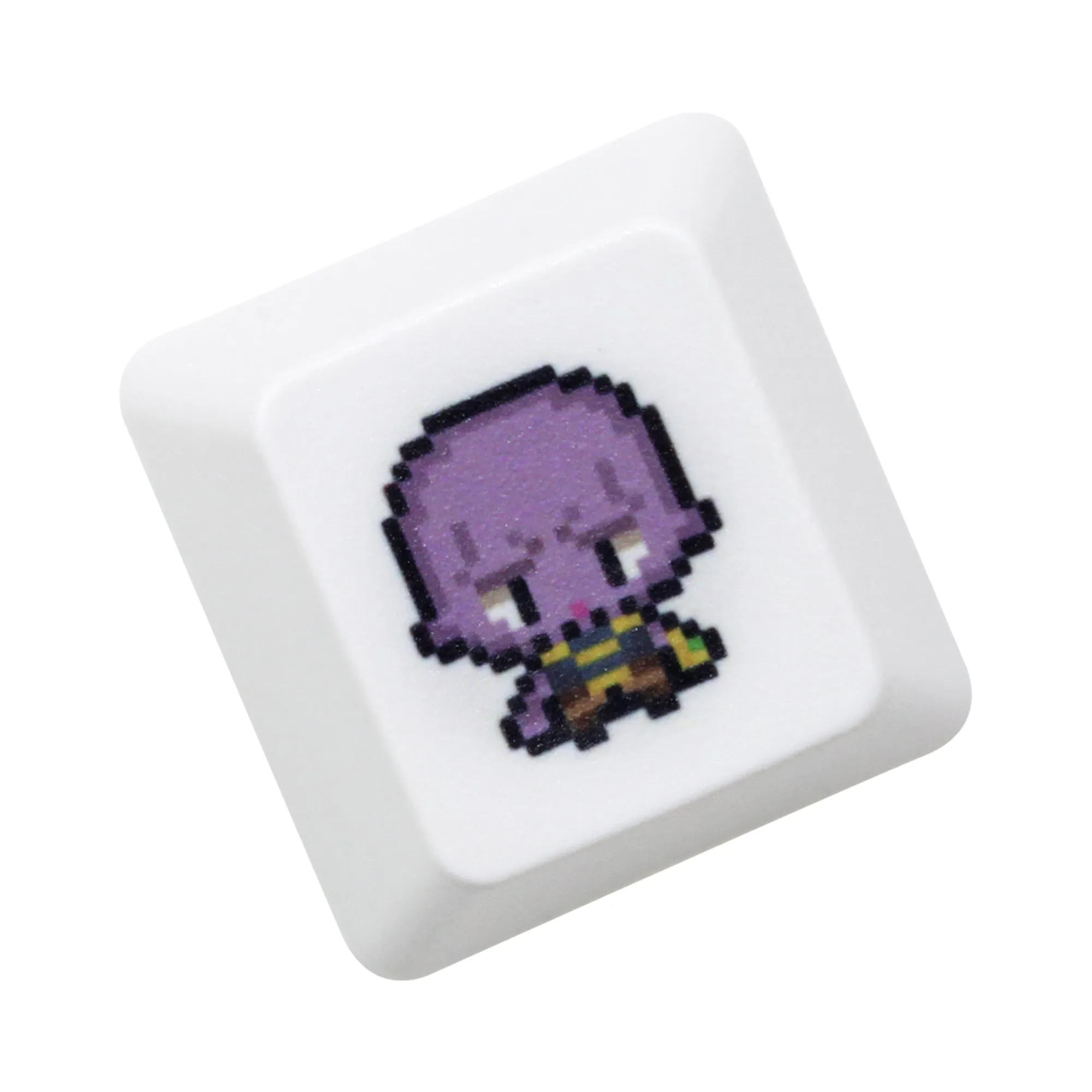 Cute little Hero Keycap Meme Keycap Dye Subbed keycaps for mx stem Gaming Mechanical Keyboards Funny OEM Profile ESC Keycap Only