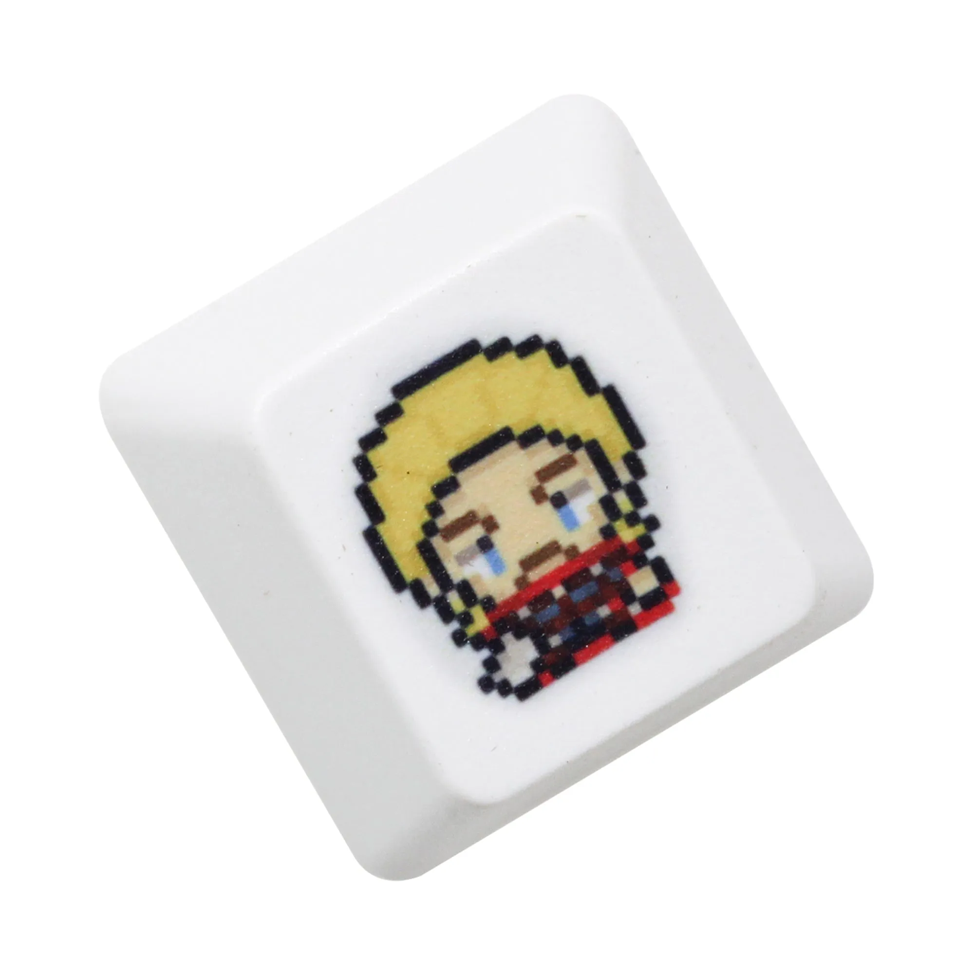 Cute little Hero Keycap Meme Keycap Dye Subbed keycaps for mx stem Gaming Mechanical Keyboards Funny OEM Profile ESC Keycap Only