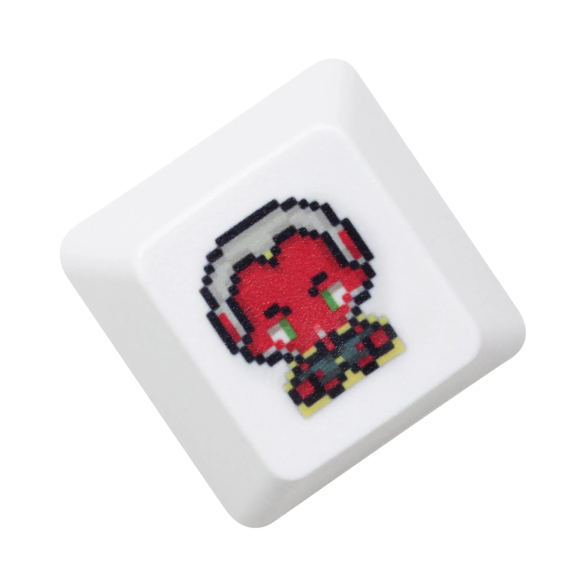 Cute little Hero Keycap Meme Keycap Dye Subbed keycaps for mx stem Gaming Mechanical Keyboards Funny OEM Profile ESC Keycap Only