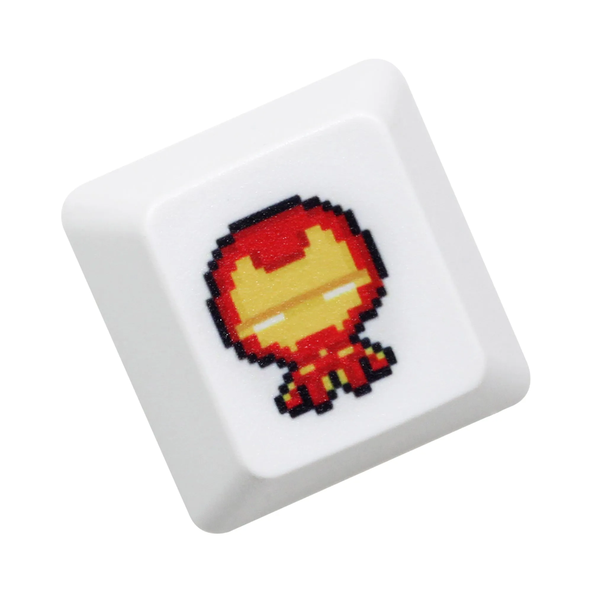 Cute little Hero Keycap Meme Keycap Dye Subbed keycaps for mx stem Gaming Mechanical Keyboards Funny OEM Profile ESC Keycap Only