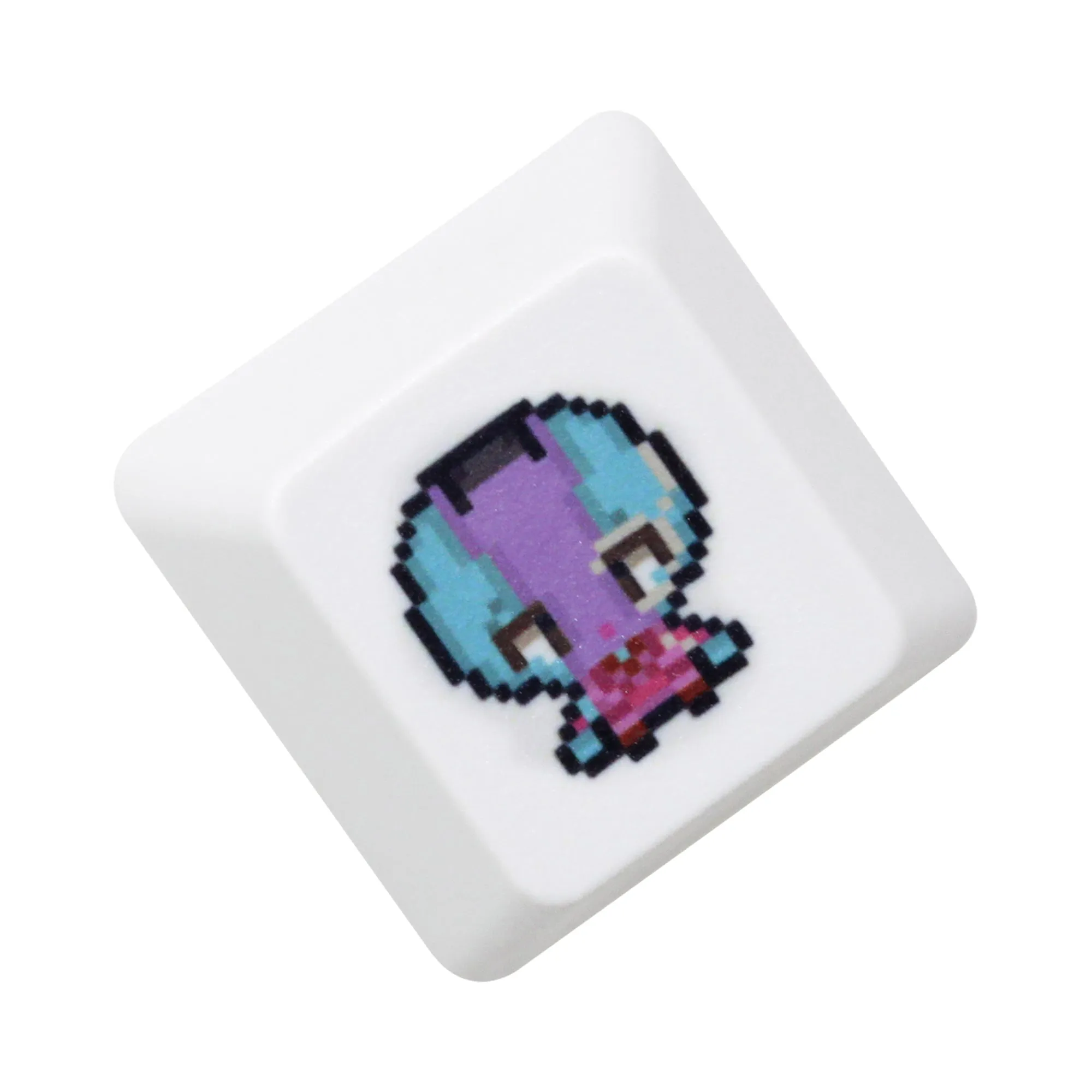 Cute little Hero Keycap Meme Keycap Dye Subbed keycaps for mx stem Gaming Mechanical Keyboards Funny OEM Profile ESC Keycap Only