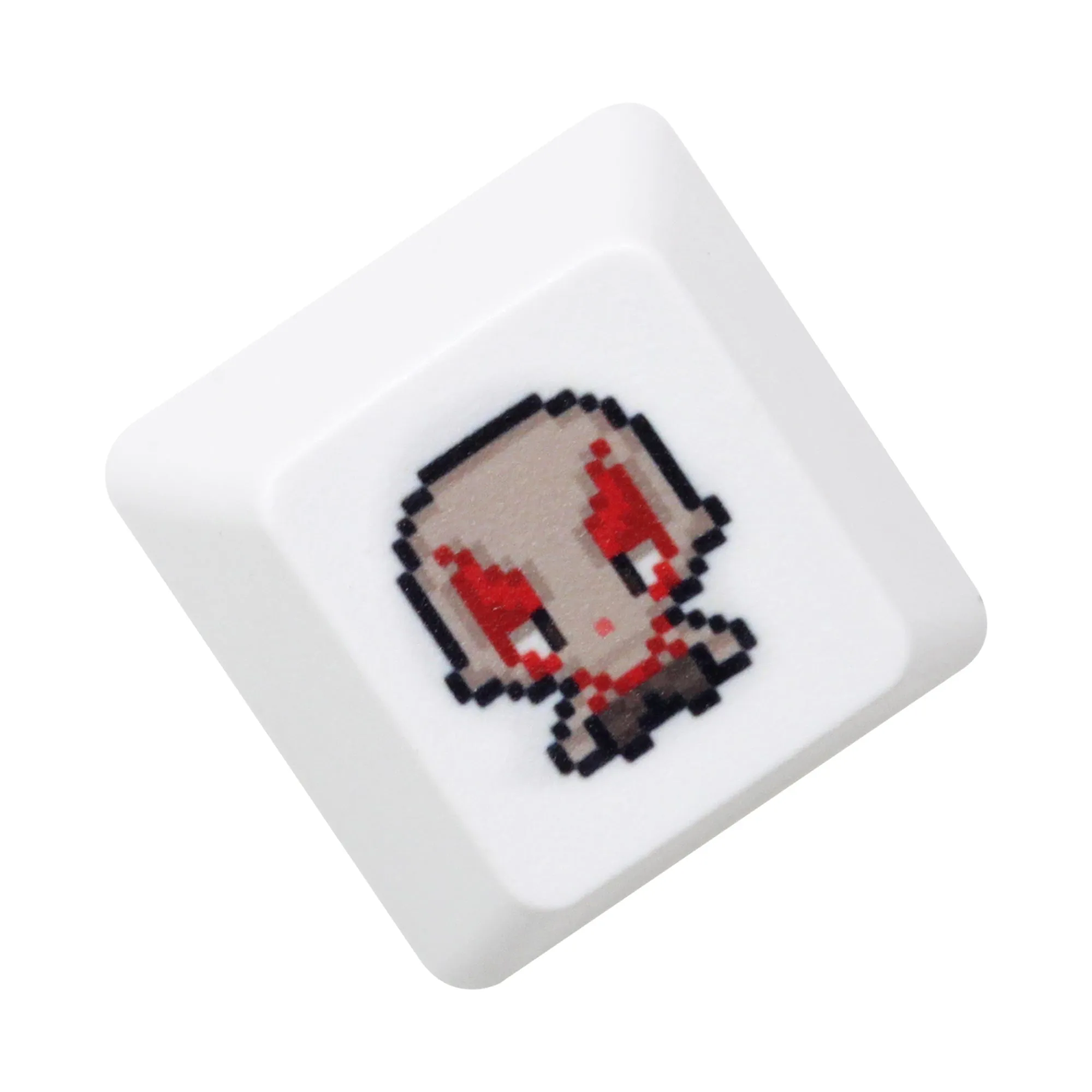 Cute little Hero Keycap Meme Keycap Dye Subbed keycaps for mx stem Gaming Mechanical Keyboards Funny OEM Profile ESC Keycap Only