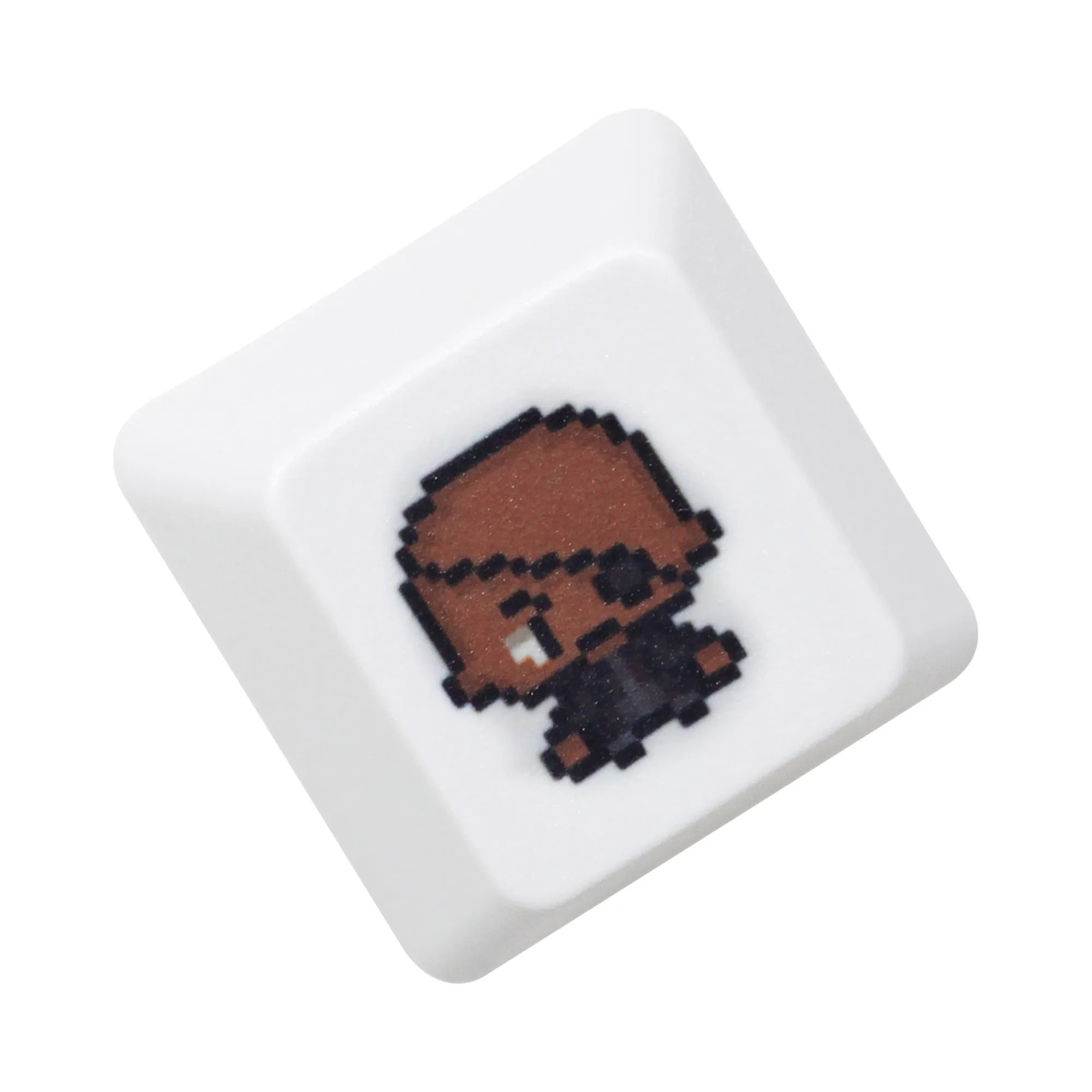 Cute little Hero Keycap Meme Keycap Dye Subbed keycaps for mx stem Gaming Mechanical Keyboards Funny OEM Profile ESC Keycap Only