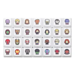 Cute little Hero Keycap Meme Keycap Dye Subbed keycaps for mx stem Gaming Mechanical Keyboards Funny OEM Profile ESC Keycap Only