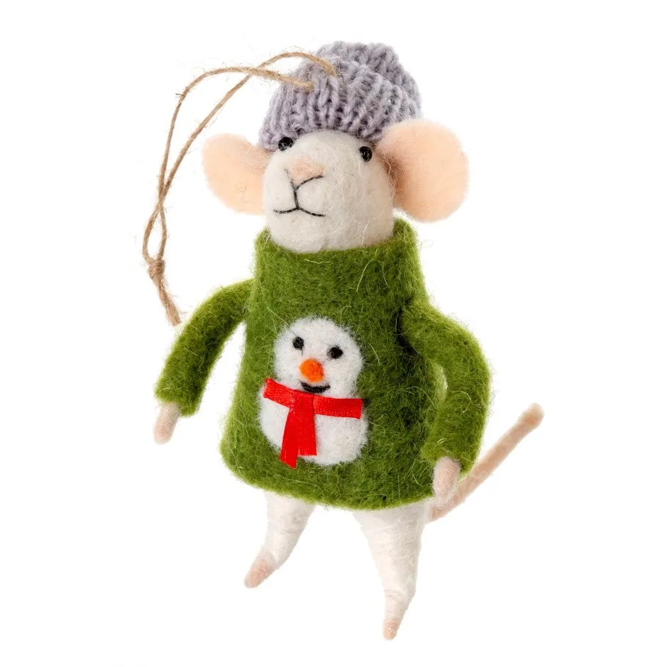 Cute Mice Ornaments