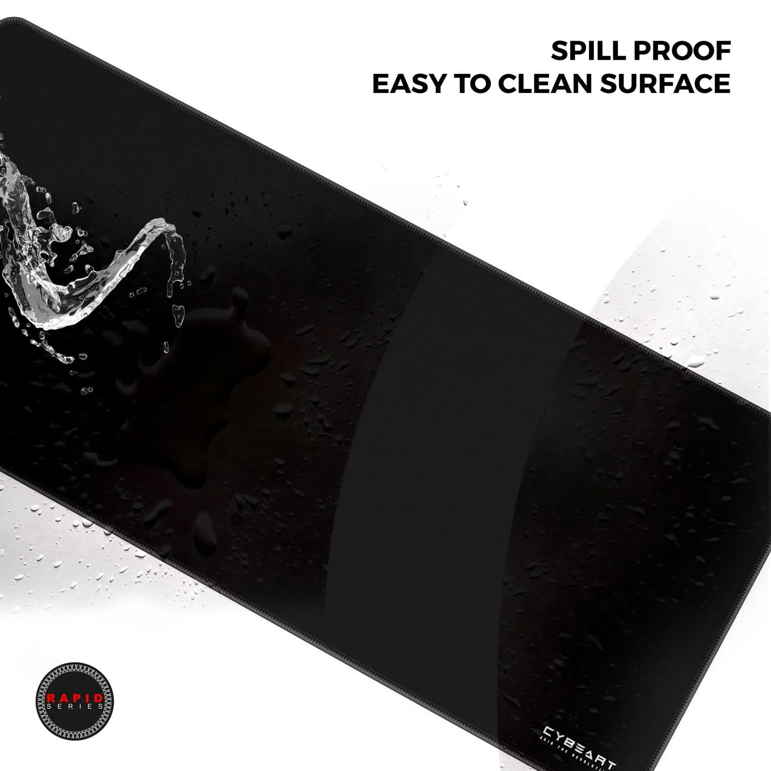 CYBEART GHOST (BLACK) GAMING MOUSE PAD RAPID SERIES 300 MM (M)