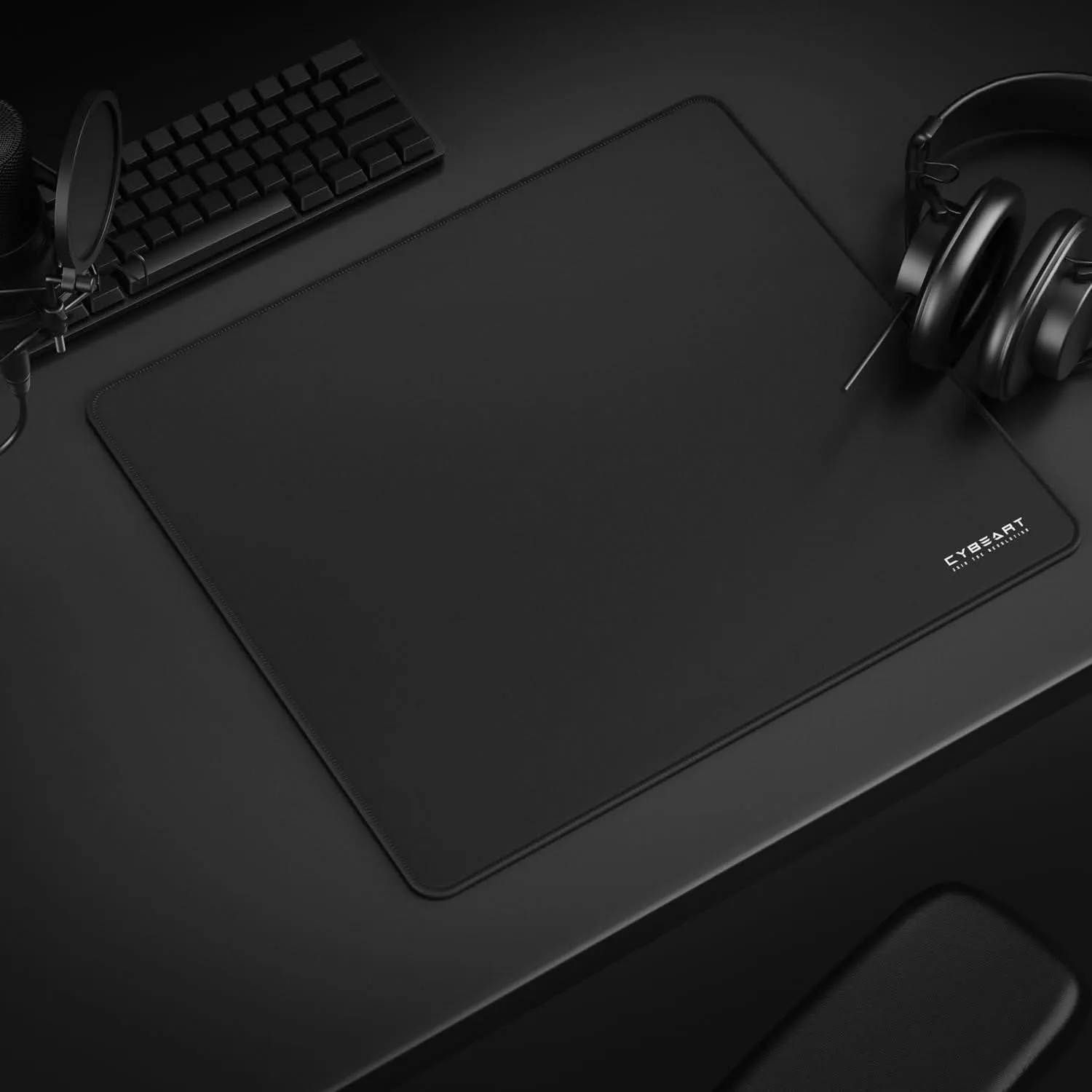 CYBEART GHOST (BLACK) GAMING MOUSE PAD RAPID SERIES 300 MM (M)