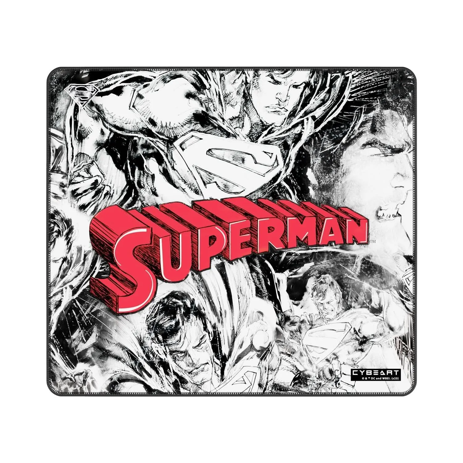 CYBEART SUPERMAN JIM LEE EDITION GAMING MOUSE PAD RAPID SERIES 450 MM (L)