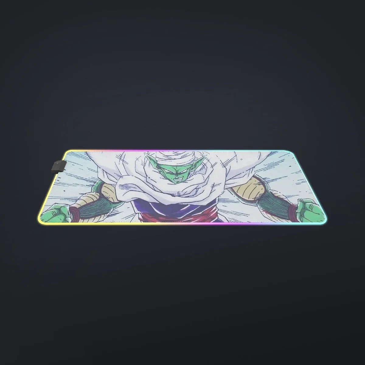 DBZ Evil King Piccolo Release Power Final Battle Fashion cool LED  Mouse Pad