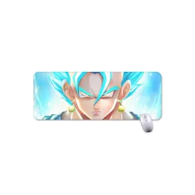 DBZ Goku God Saiyan Blue SSGSS Potara Fusion Design Trendy Mouse Pad