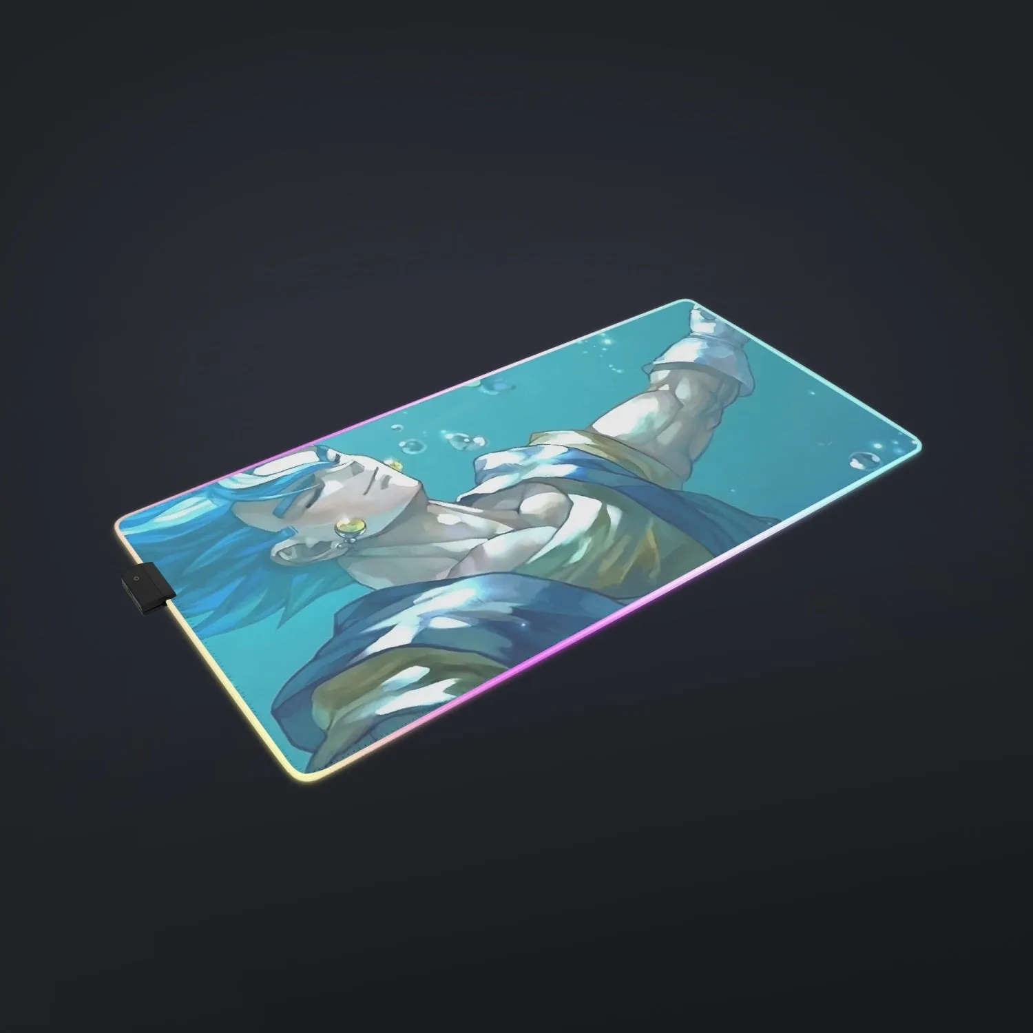 DBZ Relax Gogeta Ocean Blue Saiyan SSGSS Dope Design cool LED  Mouse Pad