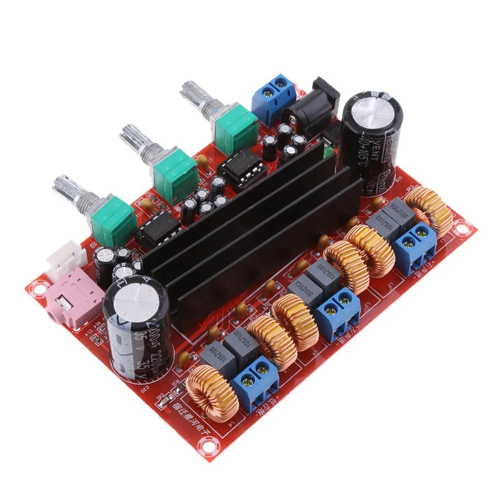 DC12-24V TPA3116D2 2.1 2x 50W   100W Channel Digital Subwoofer Power Amplifier Board