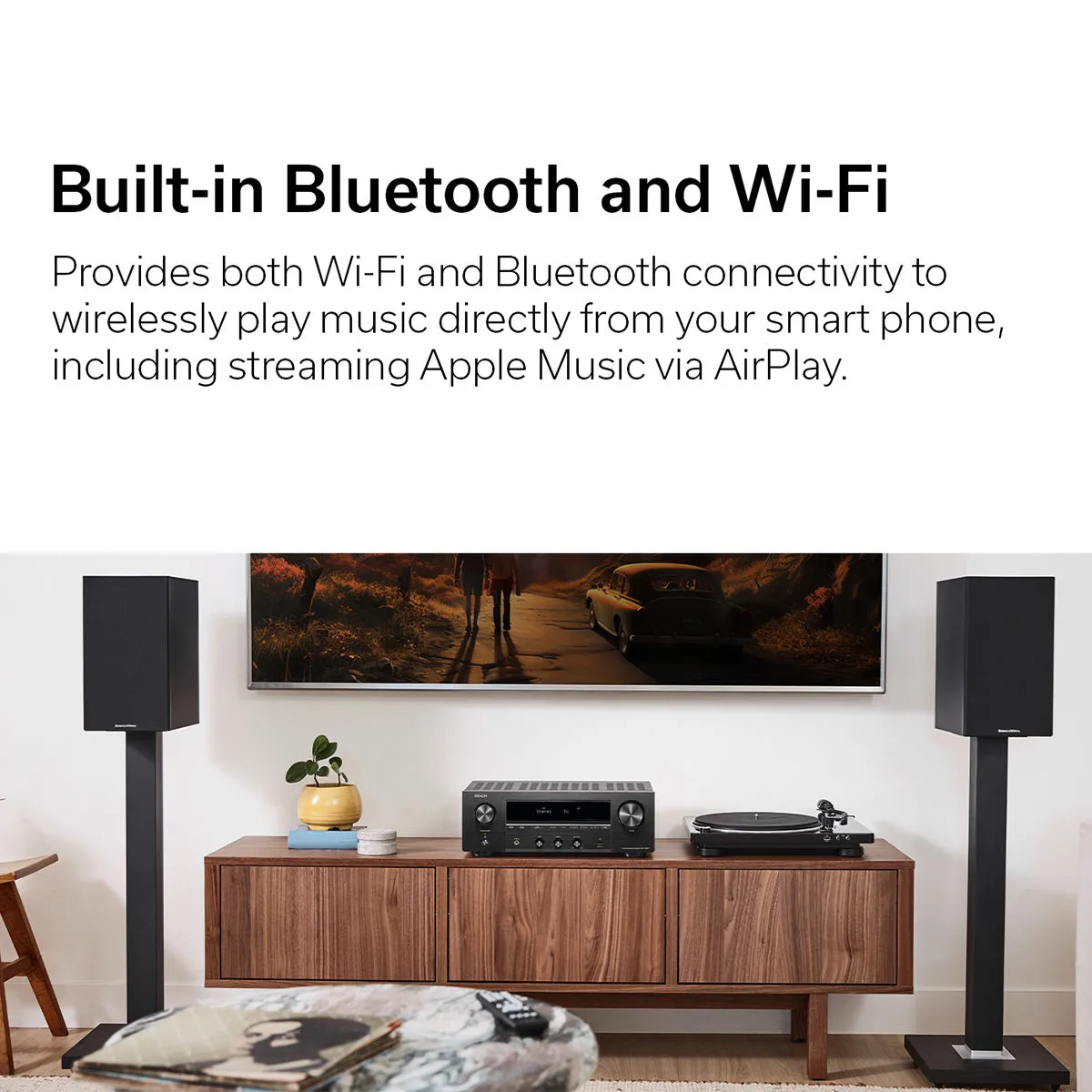 Denon DRA-900H 2.1 Channel 8K Stereo AV Receiver with HEOS Built-In