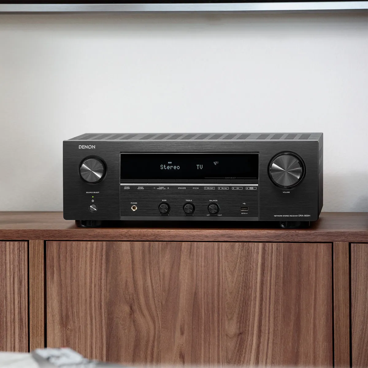 Denon DRA-900H 2.1 Channel 8K Stereo AV Receiver with HEOS Built-In
