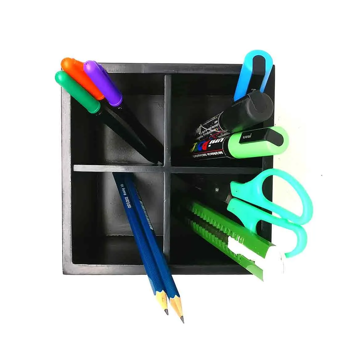 Desk Organizer For Stationery -  Palm Tree