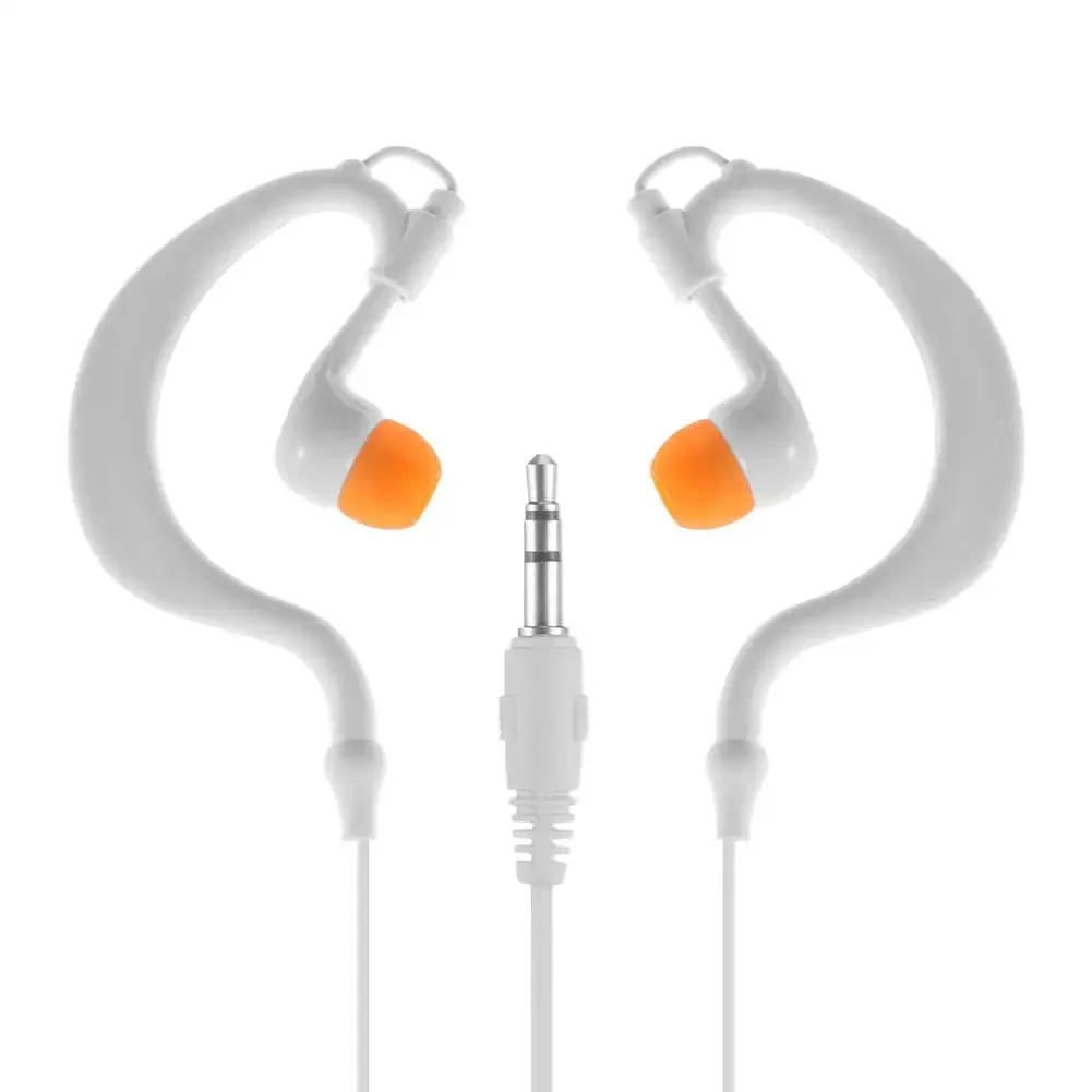 Ear-clip Type 3.5mm Swimming Diving Headphone Earphone IPX8 Waterproof Headset Water Sports MP3 for Phone Player